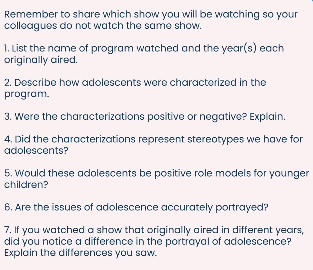 PSY-357-lifespan-development-topic-5-CLC-media-portrayal-media-of-adolescence